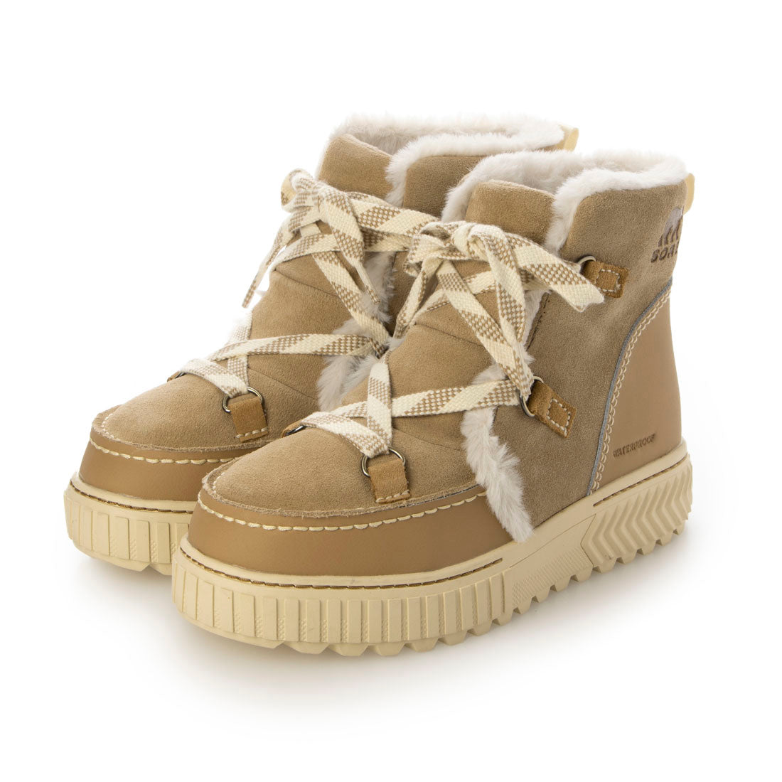 ソレル SOREL ショートブーツ,ベージュ
