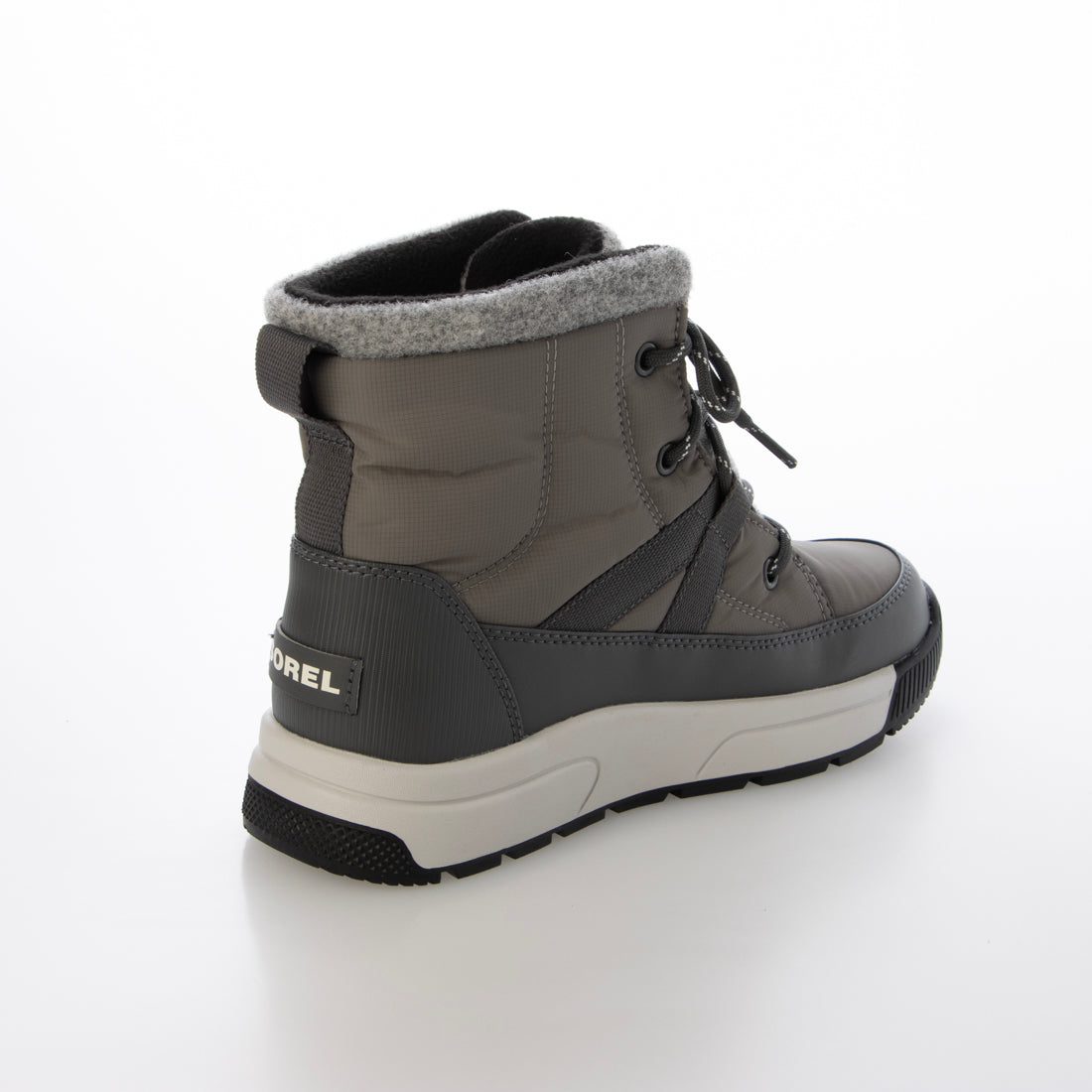 ソレル SOREL ショートブーツ(ウィットニー3 ミッドウォータープルーフ) (グレー) グレー
