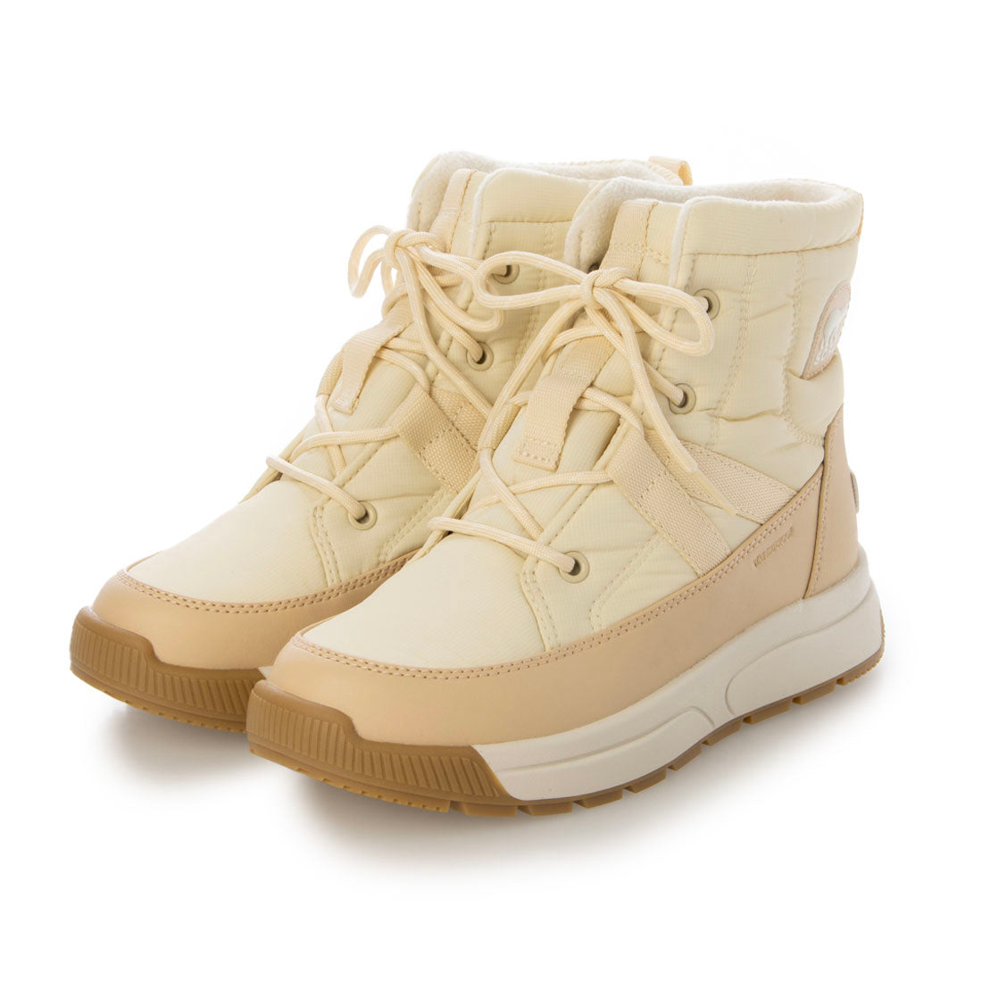 ソレル SOREL ショートブーツ(ウィットニー3 ミッドウォータープルーフ) (ベージュ) ベージュ