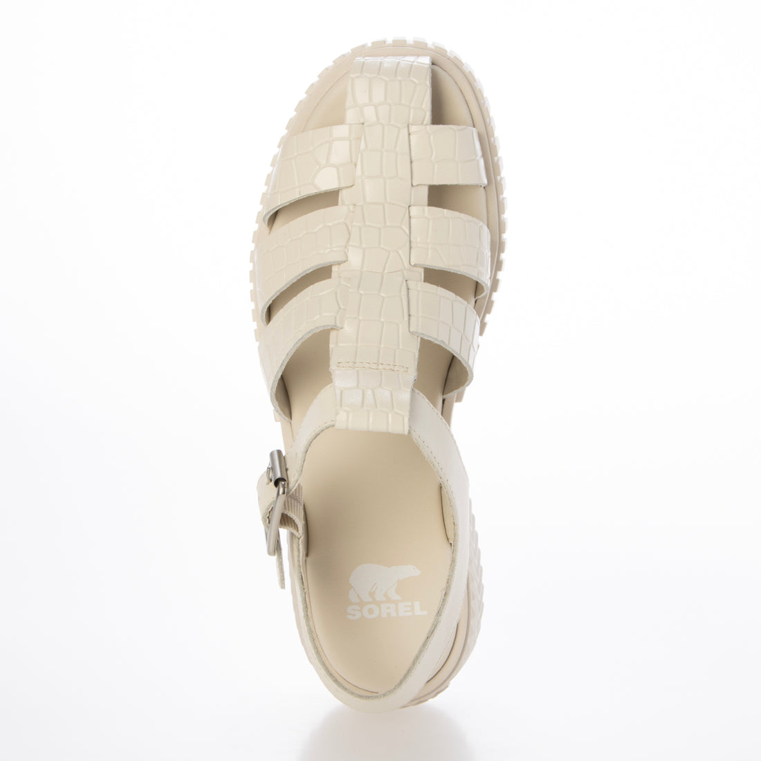 ソレル SOREL ONA STREETWORKS FISHERMAN MID SANDAL(オーエヌエー ストリートワークス フィッシャーマン ミッド サンダル)厚底グルカサンダル NL5109 (チョーク) チョーク