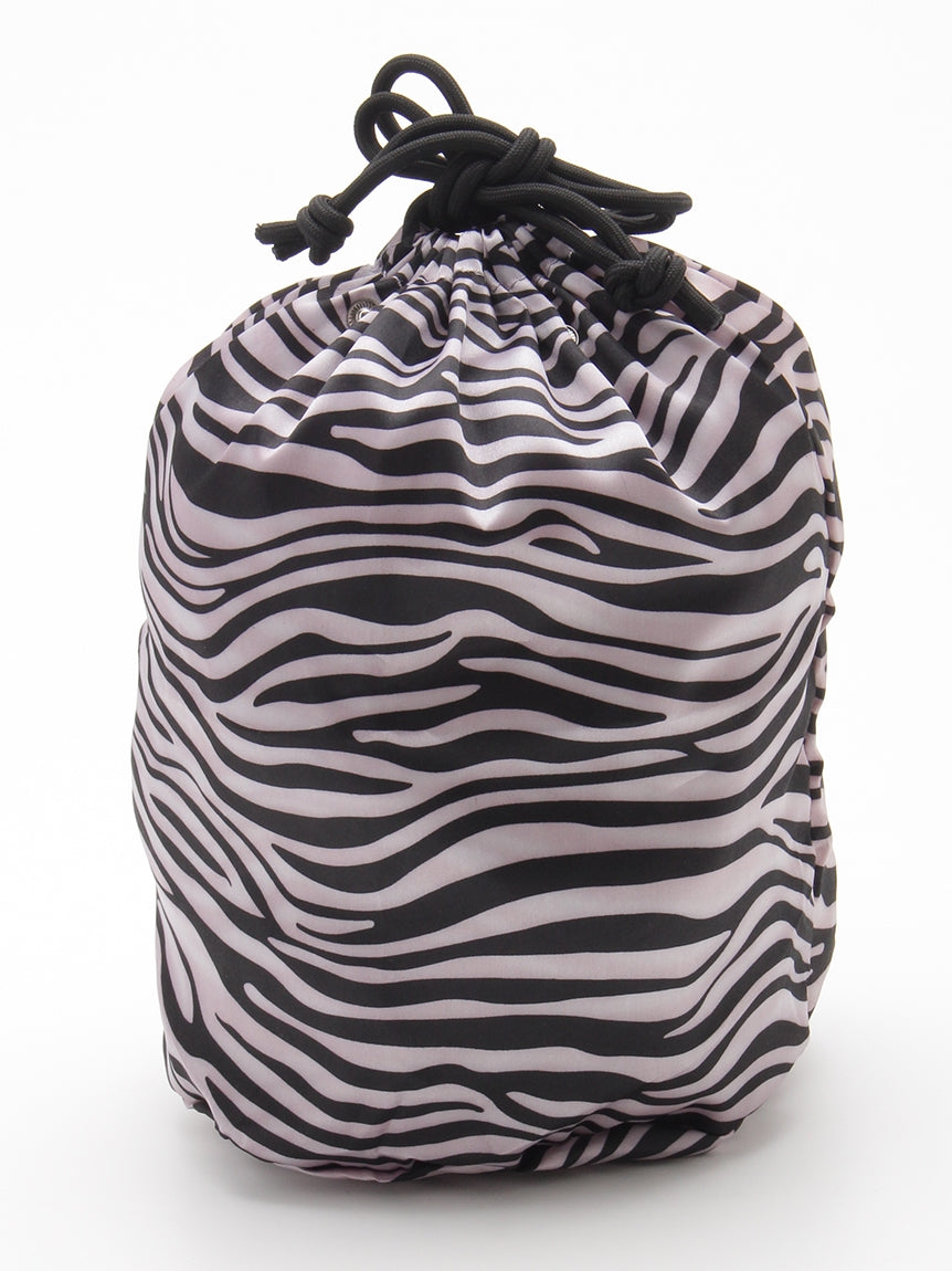 スプルス SPRUCE クリアパターン巾着ショルダー