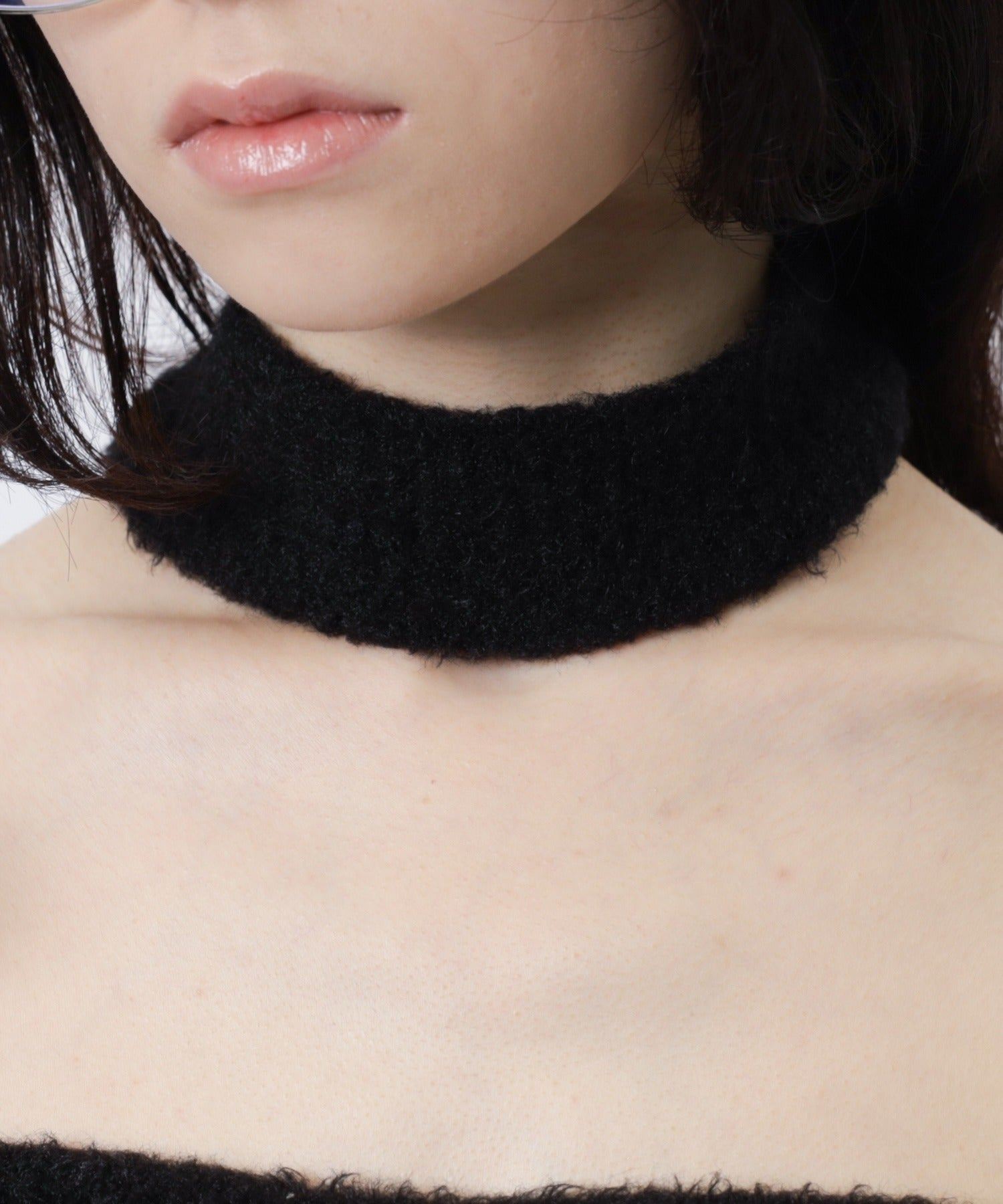 スパイラルガール SPIRALGIRL アームウォーマーシャギーニット (ブラック) ブラック