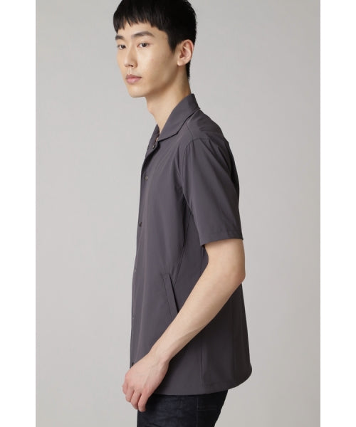 ハイストリート HIGH STREET HIGH STREET∴ナイロン2WAY撥水ストレッチシャツアウター (チャコール) チャコール