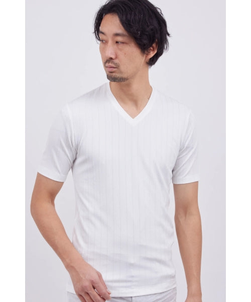 ハイストリート HIGH STREET HIGH STREET∴リネアJQハンソデVネック (ブラック) ブラック