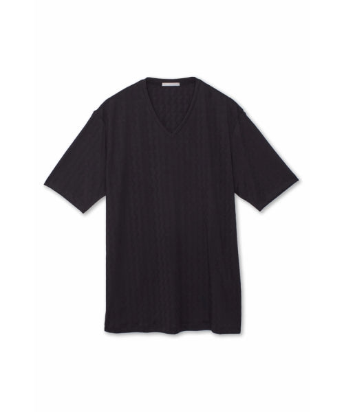 ハイストリート HIGH STREET HIGH STREET∴オンデJQハンソデVネック (ブラック) ブラック