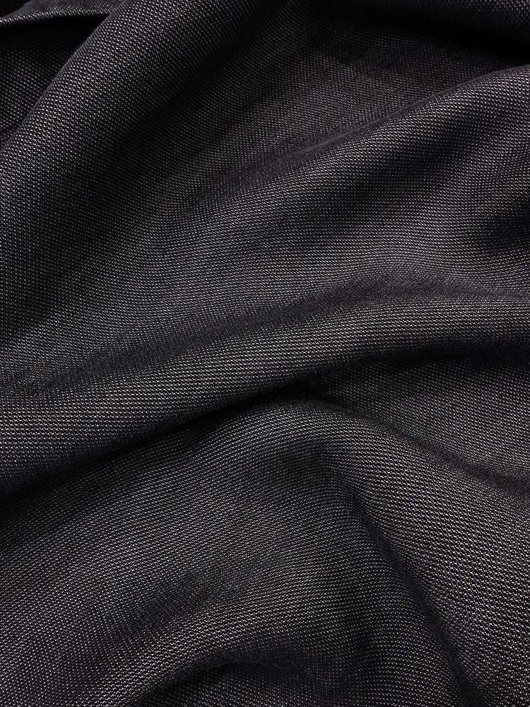 スペッチオ SPECCHIO 洗える セルロースバギーパンツ (ダークグレー) ダークグレー