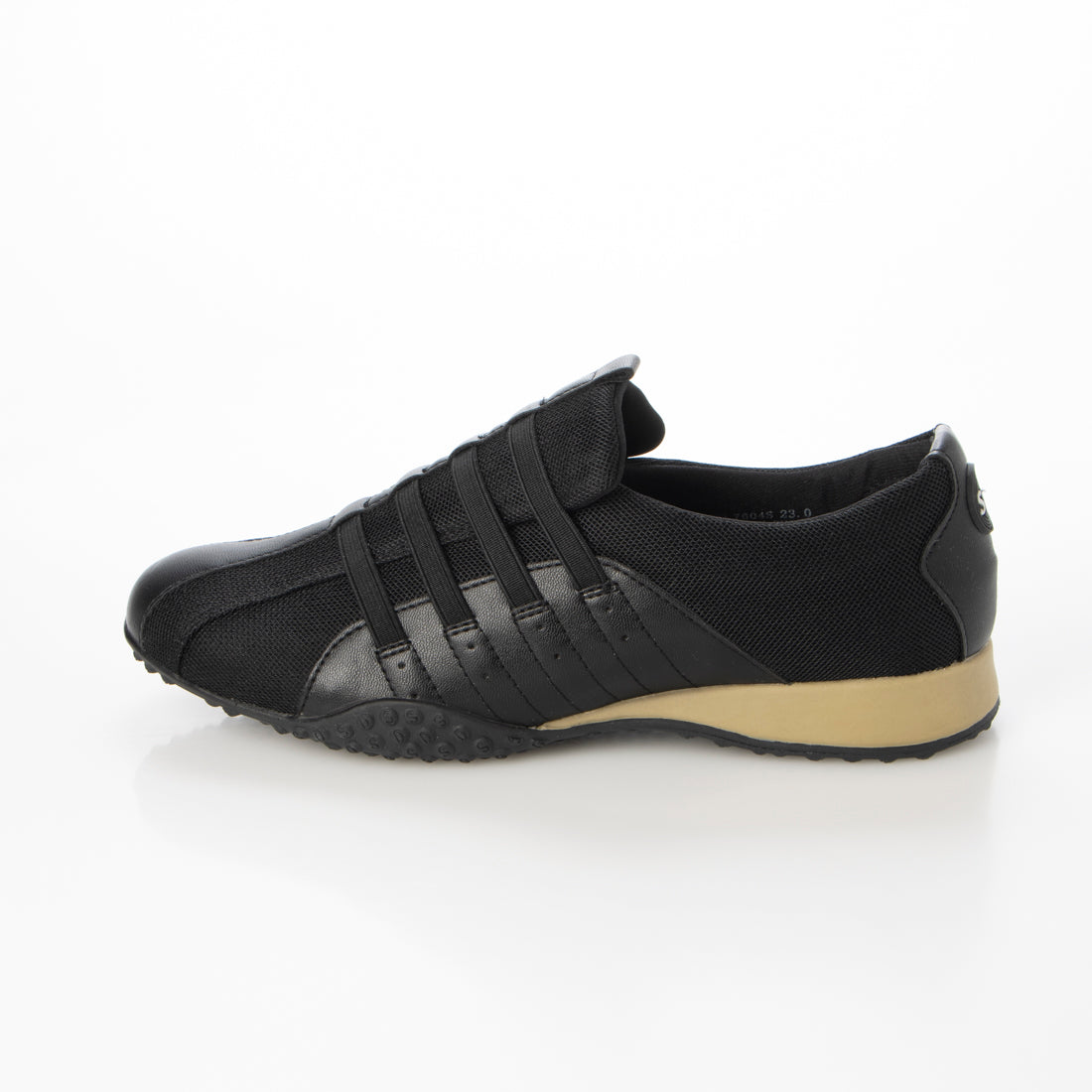 スピーディーダック SPEEDY DUCK レディース カジュアル スリッポン スニーカー 7604 (ブラック) ブラック