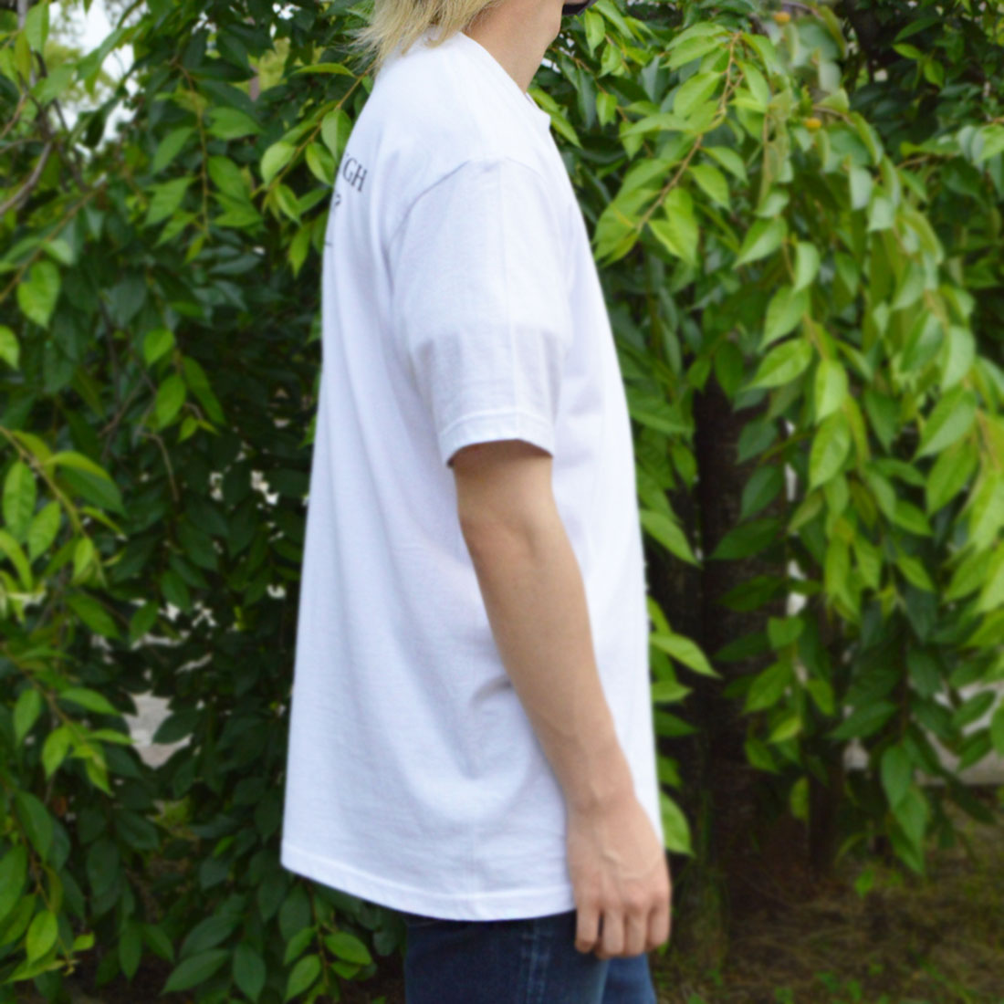 スピリトーゾ Spiritoso LIFEバックレタリング半袖Tシャツ