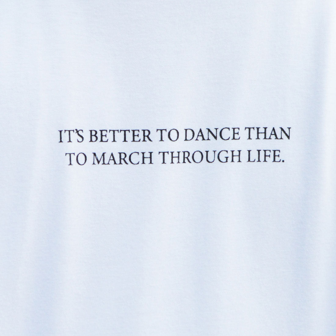 スピリトーゾ Spiritoso LIFEバックレタリング半袖Tシャツ