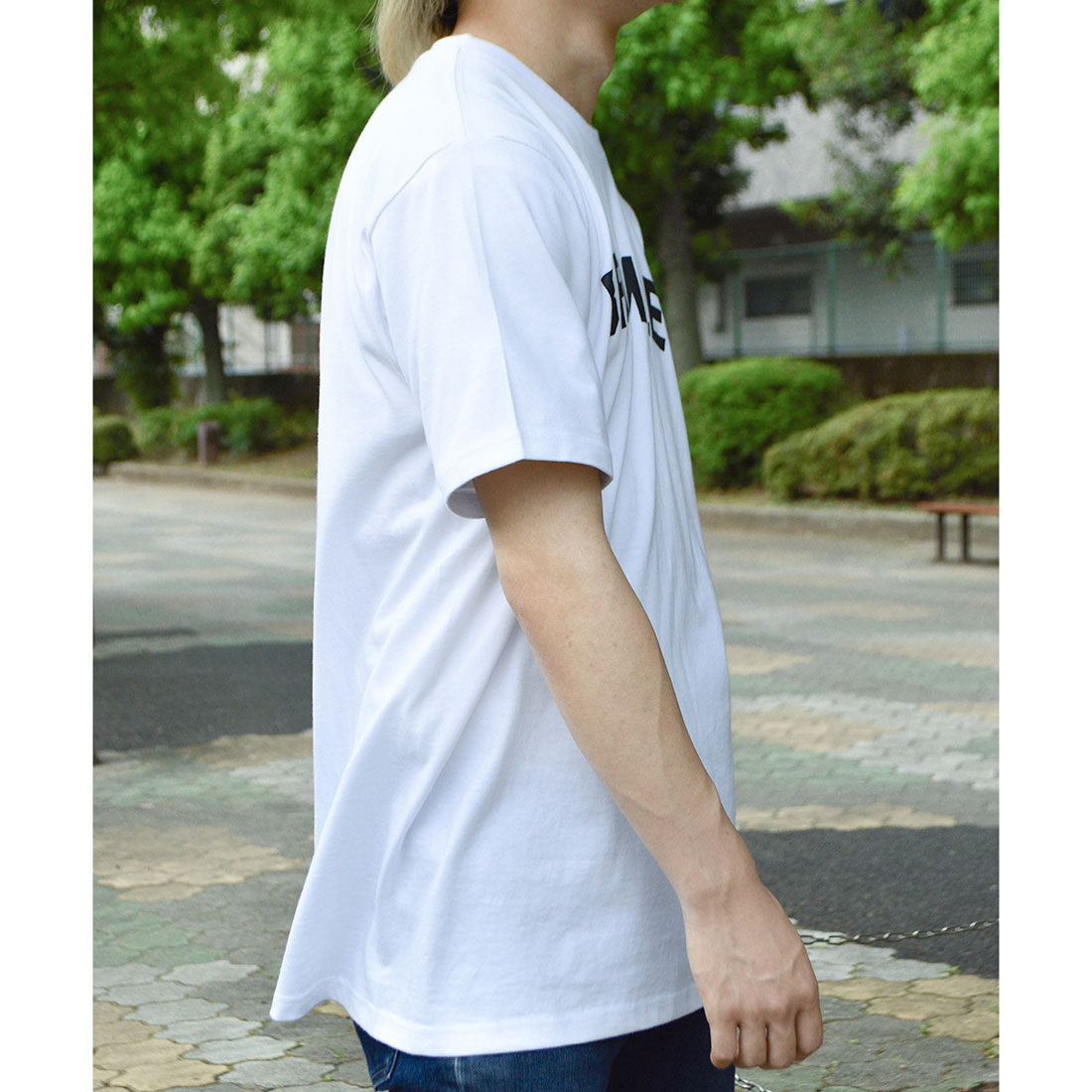 スピリトーゾ Spiritoso BROMLEYロゴシンプルレタリングTシャツ