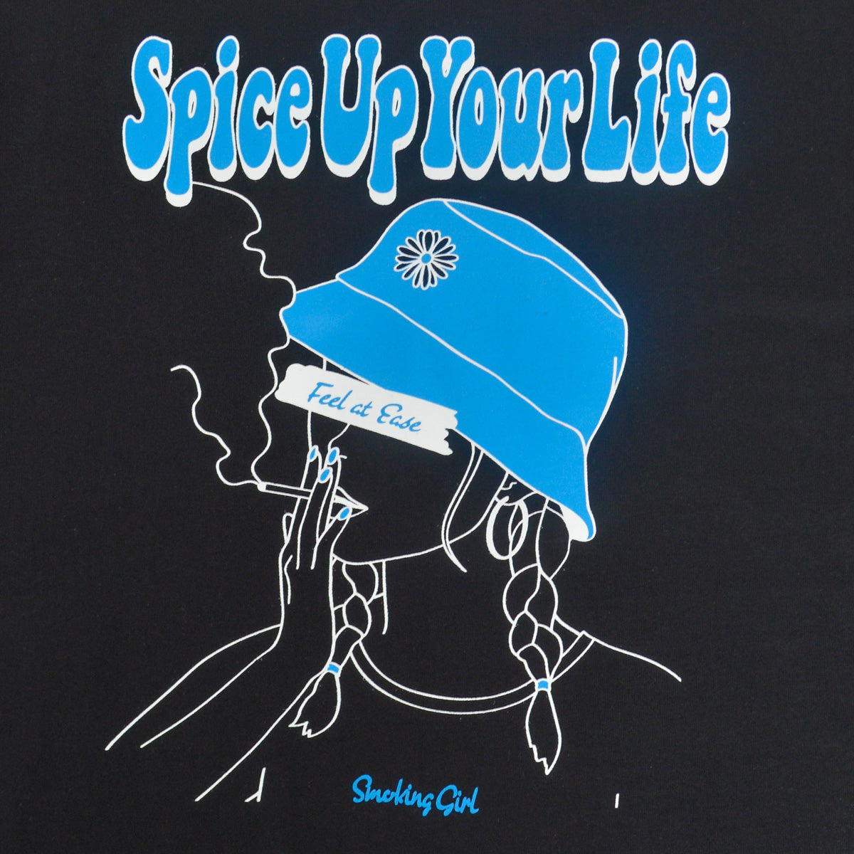 スピリトーゾ Spiritoso スモーキングガール SPICE UP 半袖Tシャツ