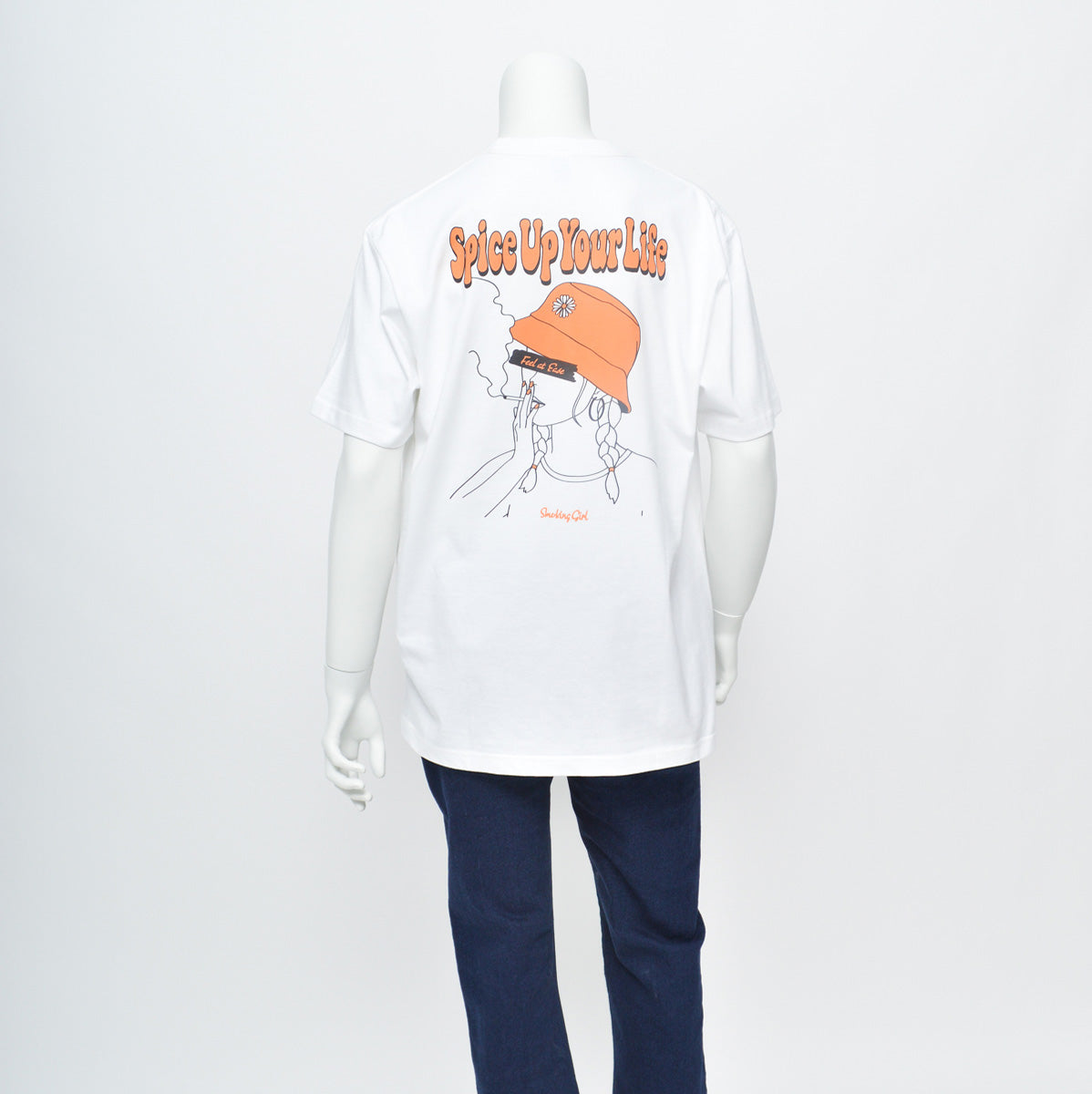 スピリトーゾ Spiritoso スモーキングガール SPICE UP 半袖Tシャツ