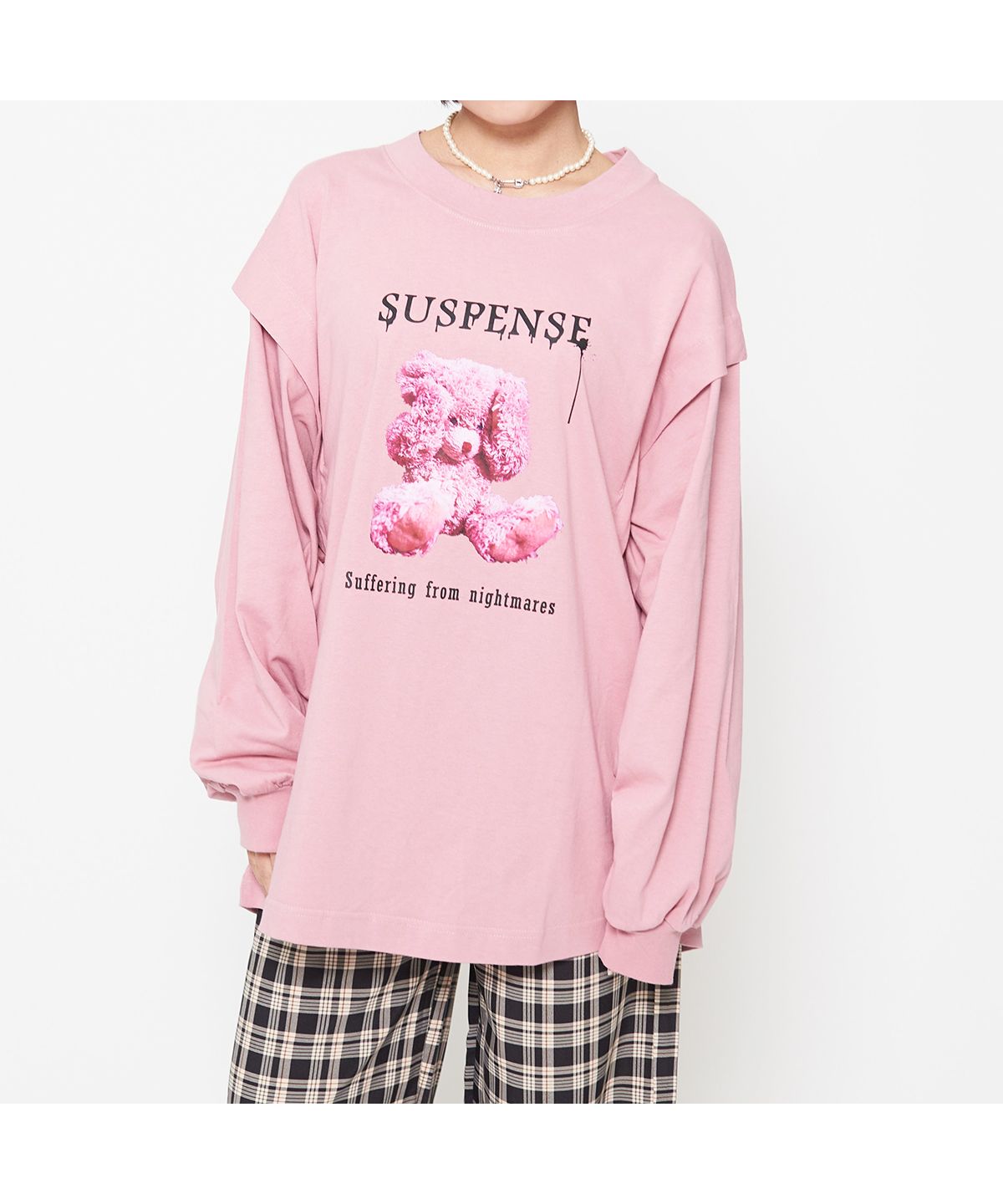 スピリトーゾ Spiritoso 【spiritoso】クレイジーベアタックロンT (ブラック) ブラック