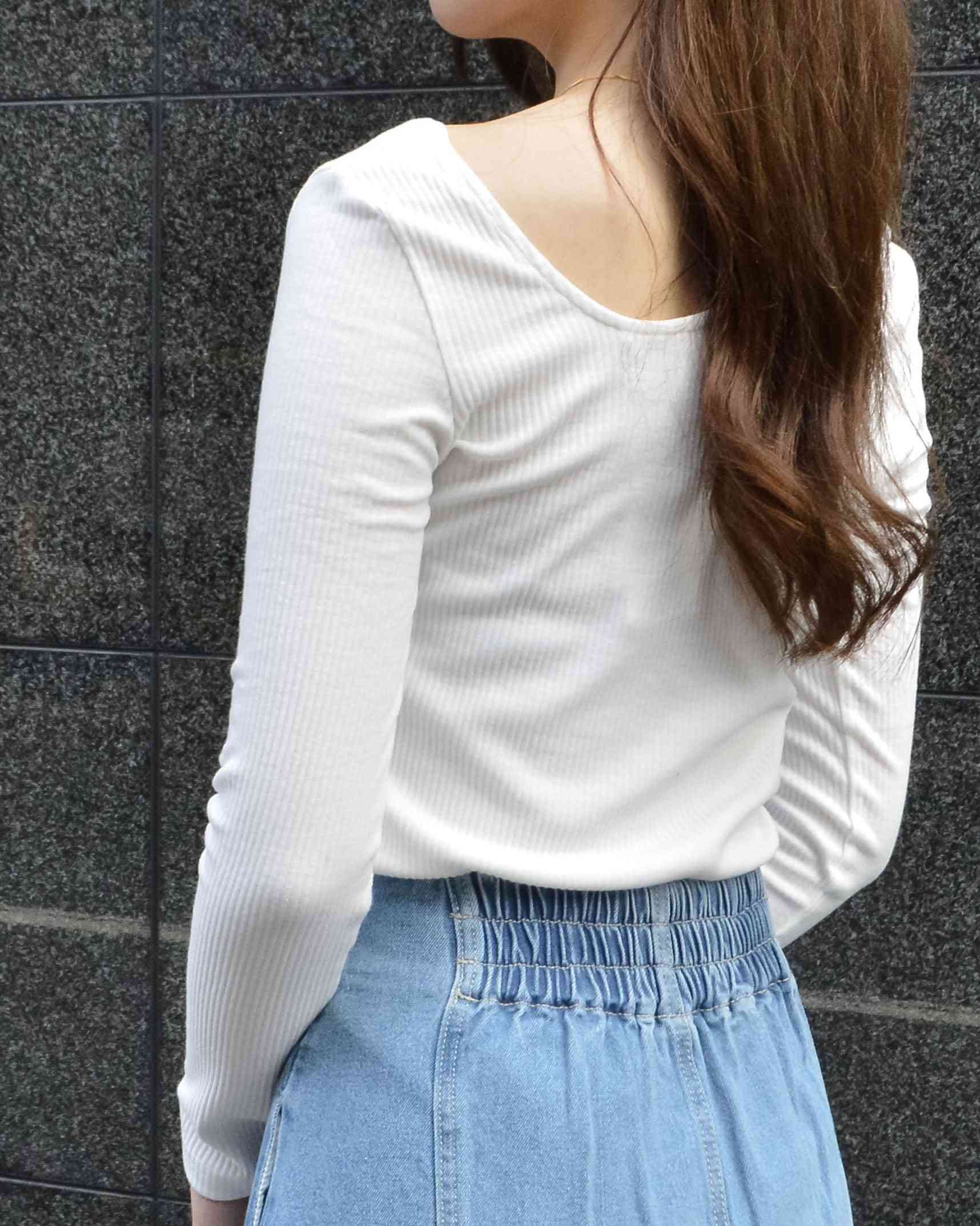 スピリトーゾ Spiritosoアシメネックテレコトップス