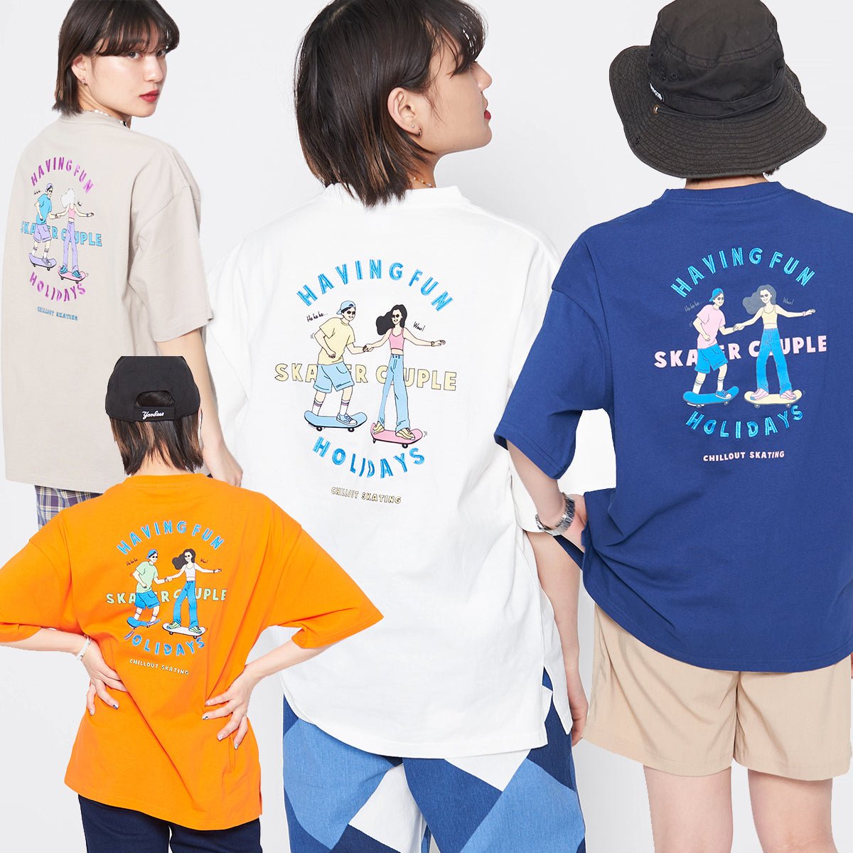 スピリトーゾ Spiritoso スケーターTシャツ