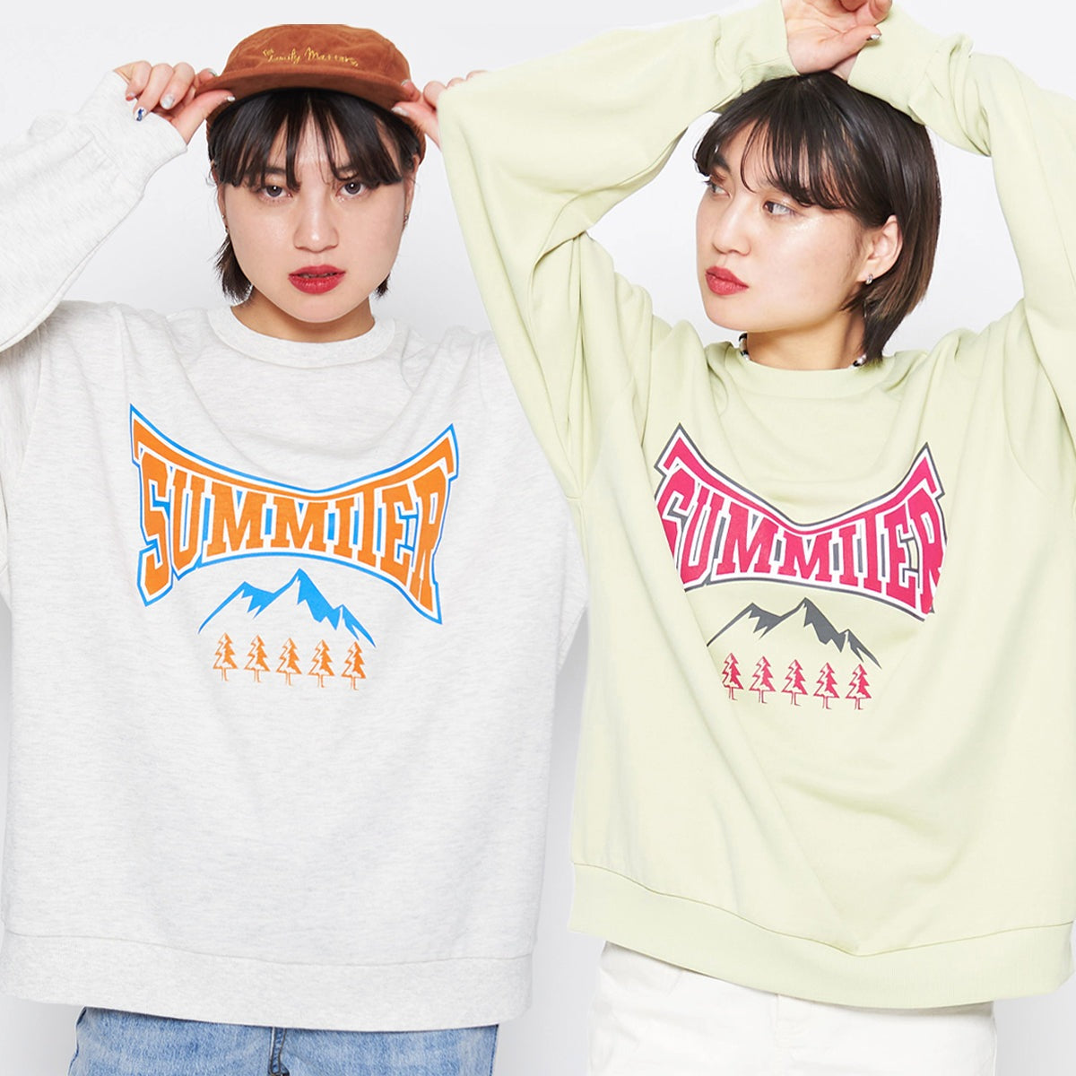 スピリトーゾ Spiritoso SUMMITERプリントスウェット