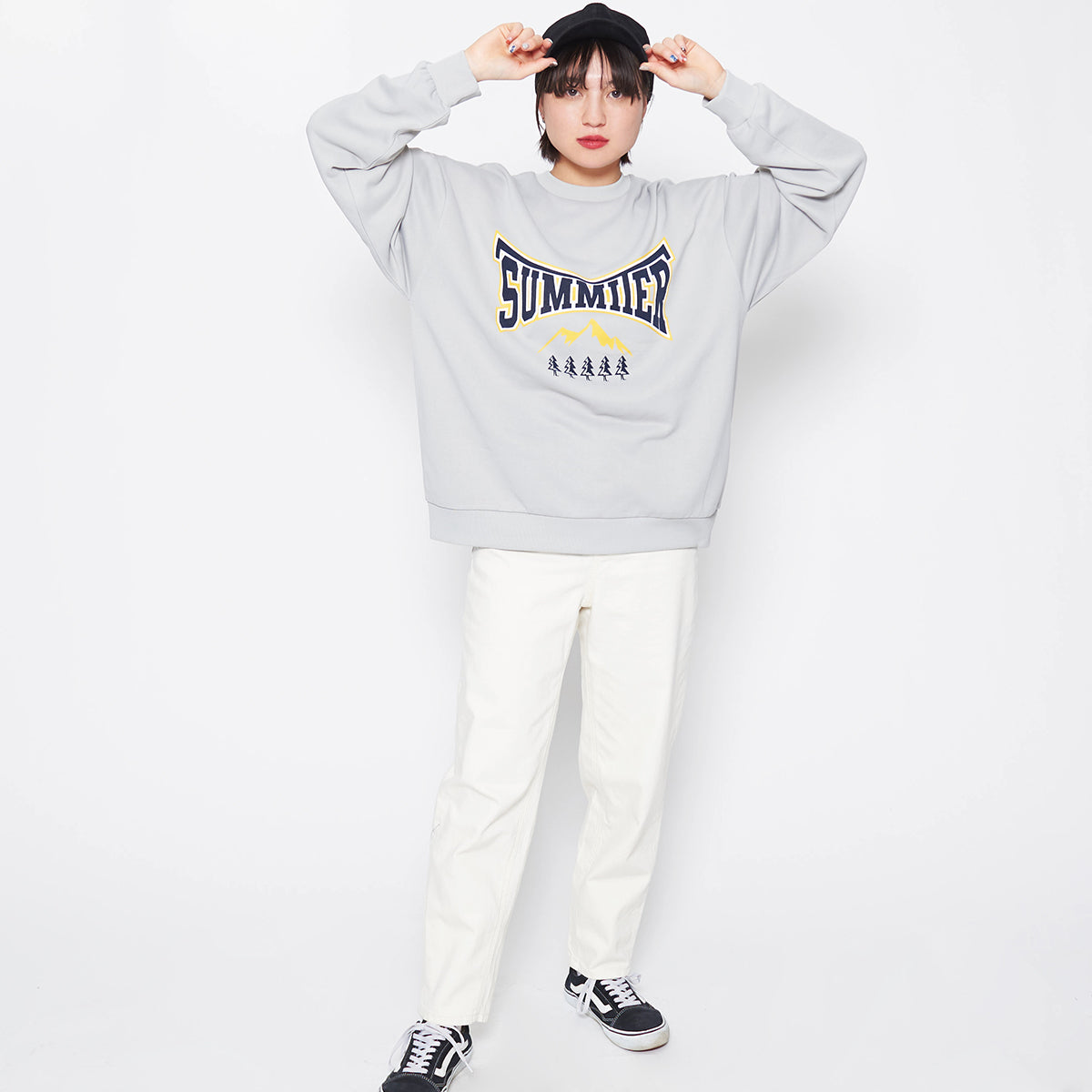 スピリトーゾ Spiritoso SUMMITERプリントスウェット