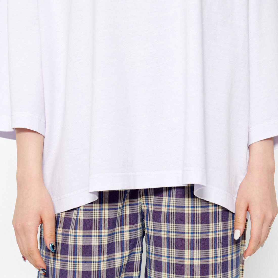 スピリトーゾ Spiritoso Complicated刺繍 ラグランTシャツ