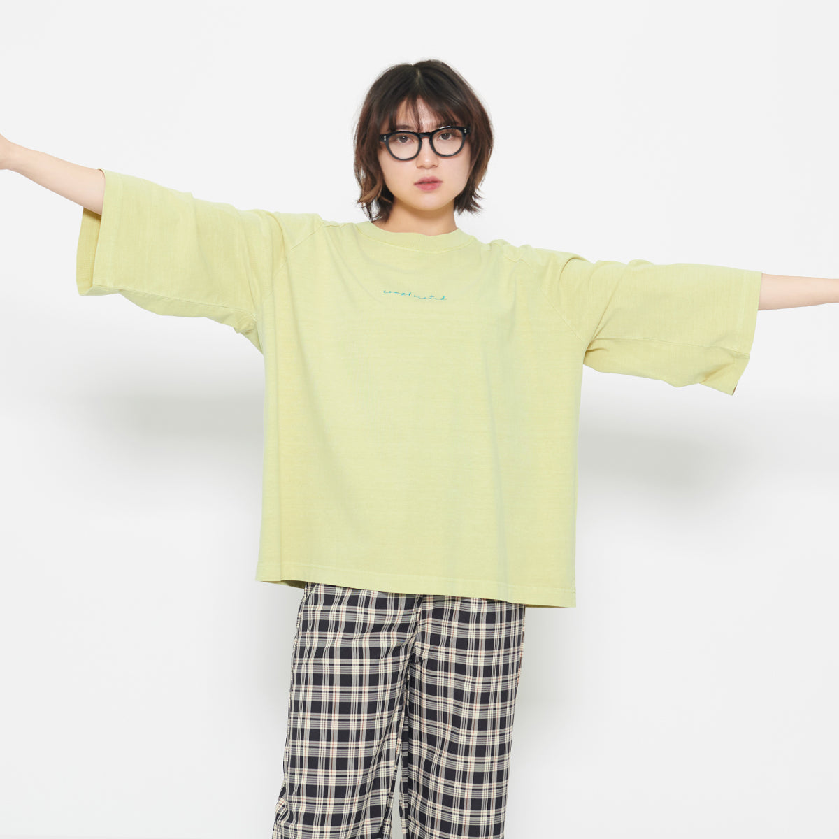 スピリトーゾ Spiritoso Complicated刺繍 ラグランTシャツ