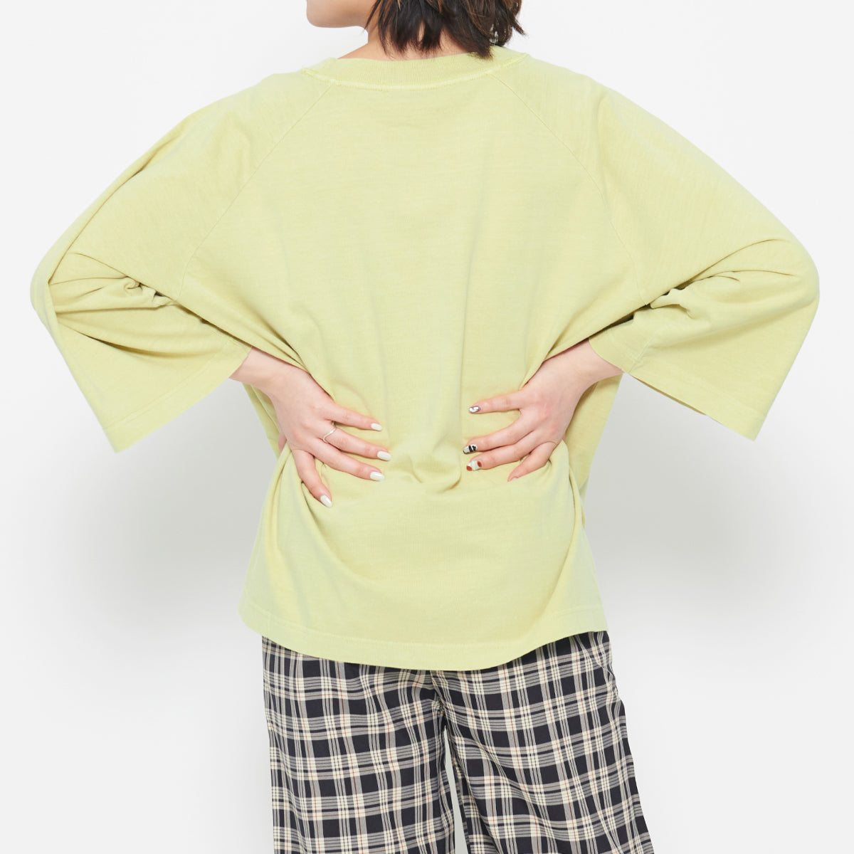 スピリトーゾ Spiritoso Complicated刺繍 ラグランTシャツ