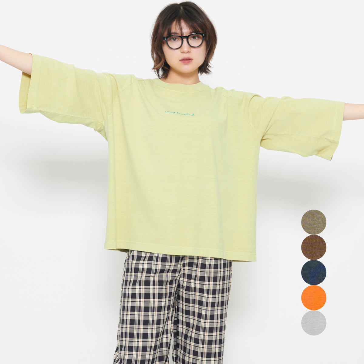 スピリトーゾ Spiritoso Complicated刺繍 ラグランTシャツ