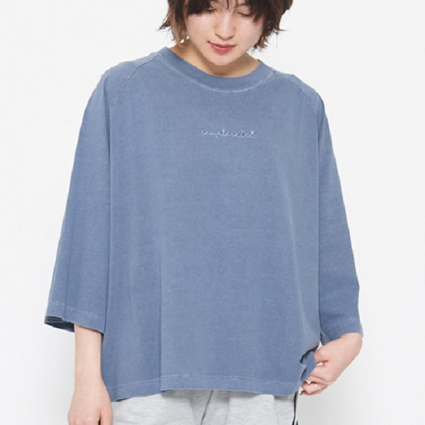 スピリトーゾ Spiritoso Complicated刺繍 ラグランTシャツ