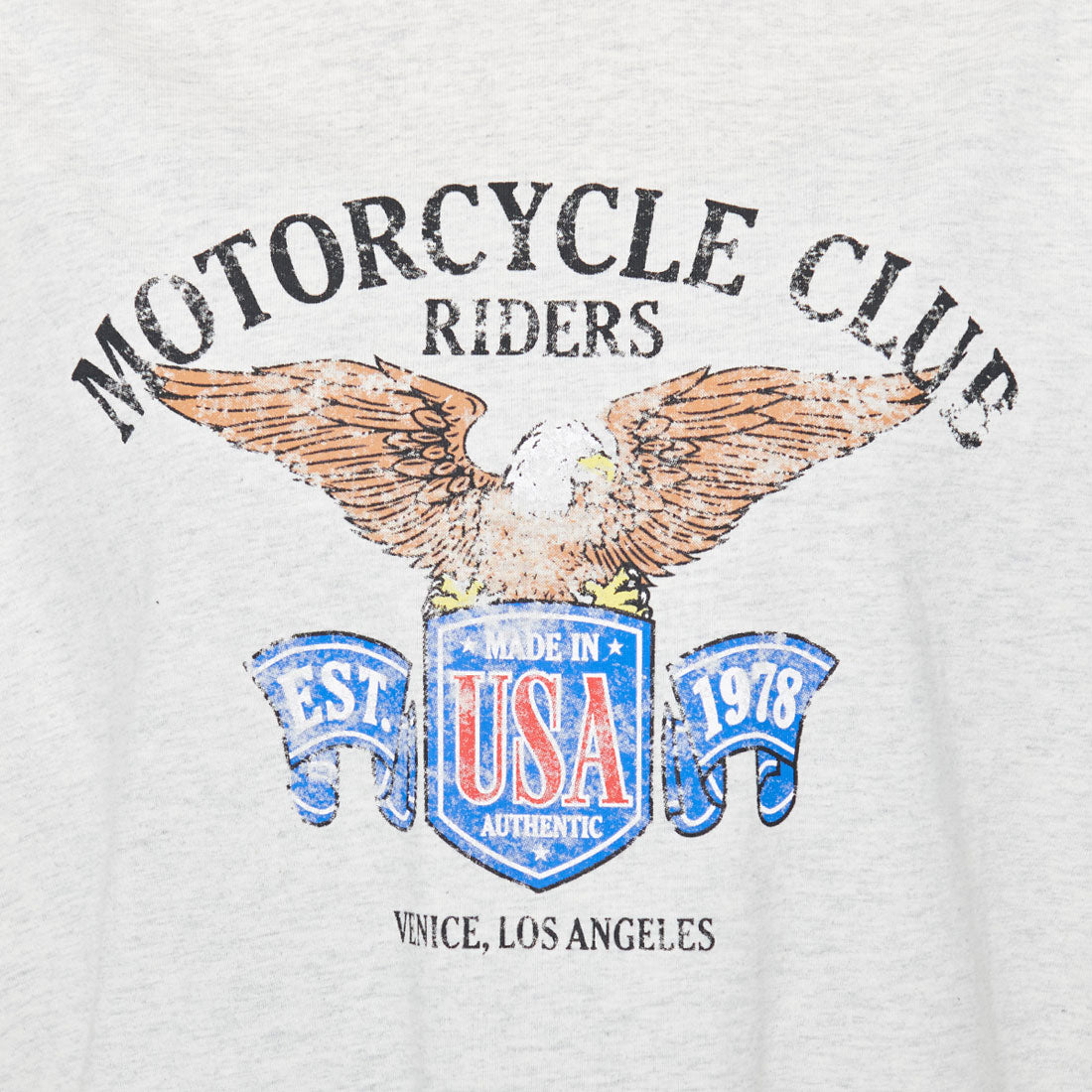 スピリトーゾ Spiritoso イーグルプリントTシャツ