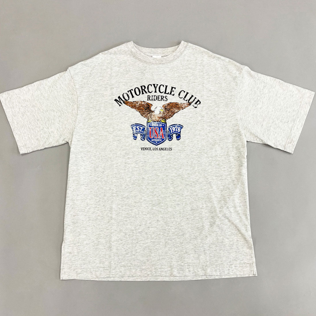 スピリトーゾ Spiritoso イーグルプリントTシャツ
