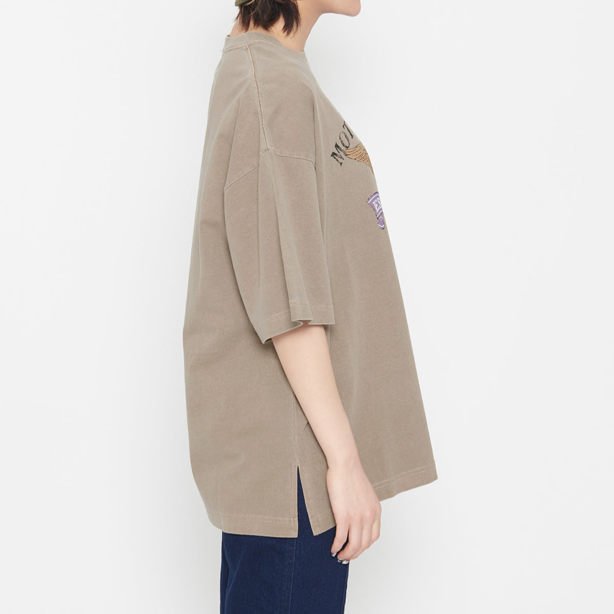 スピリトーゾ Spiritoso イーグルプリントTシャツ