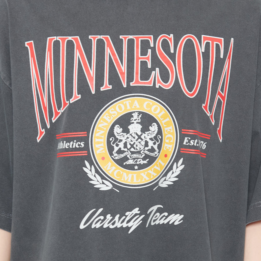 スピリトーゾ Spiritoso MINESOTAカレッジロゴTシャツ