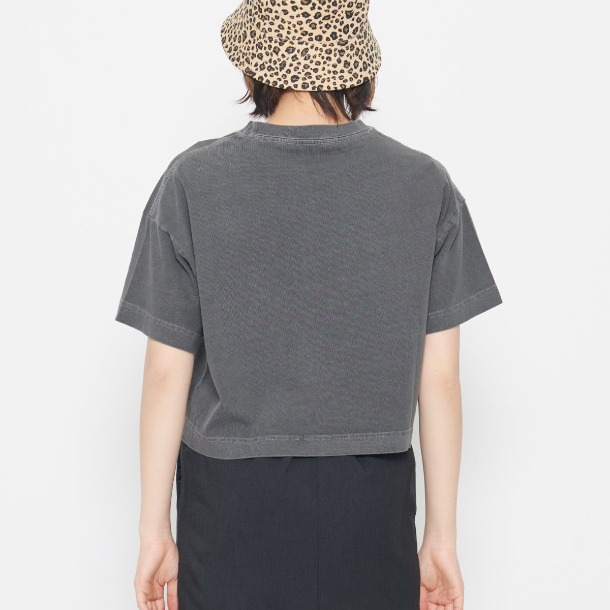 スピリトーゾ Spiritoso CUSTOMタイガープリント ショート丈Tシャツ