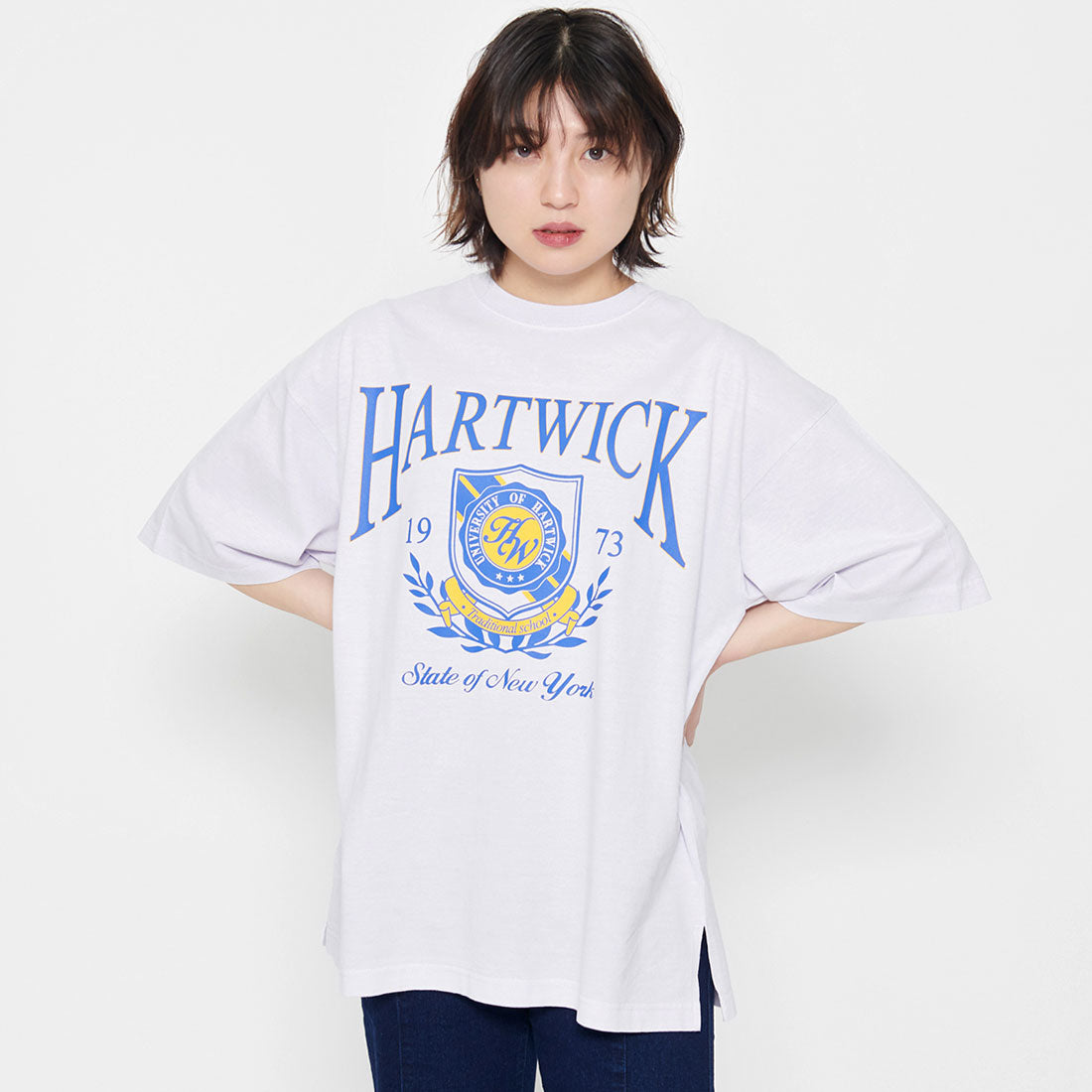 スピリトーゾ Spiritoso HARTWICK カレッジロゴTシャツ