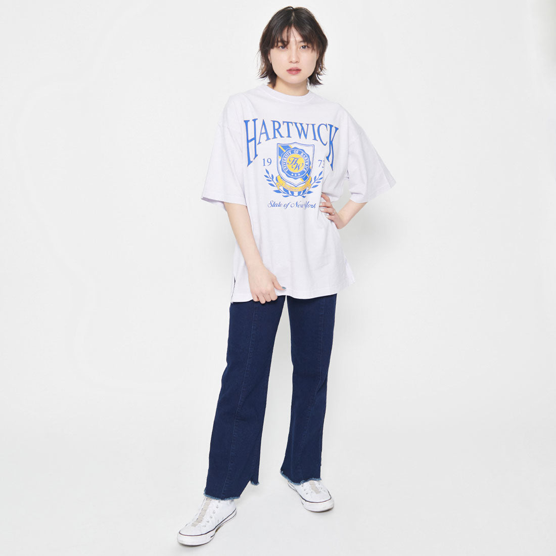 スピリトーゾ Spiritoso HARTWICK カレッジロゴTシャツ