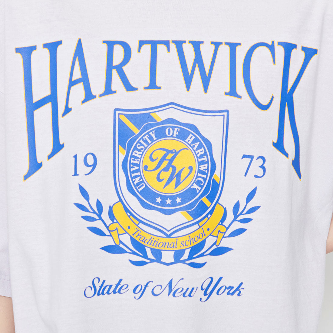 スピリトーゾ Spiritoso HARTWICK カレッジロゴTシャツ