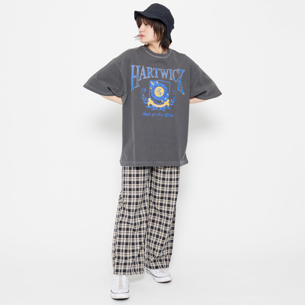 スピリトーゾ Spiritoso HARTWICK カレッジロゴTシャツ