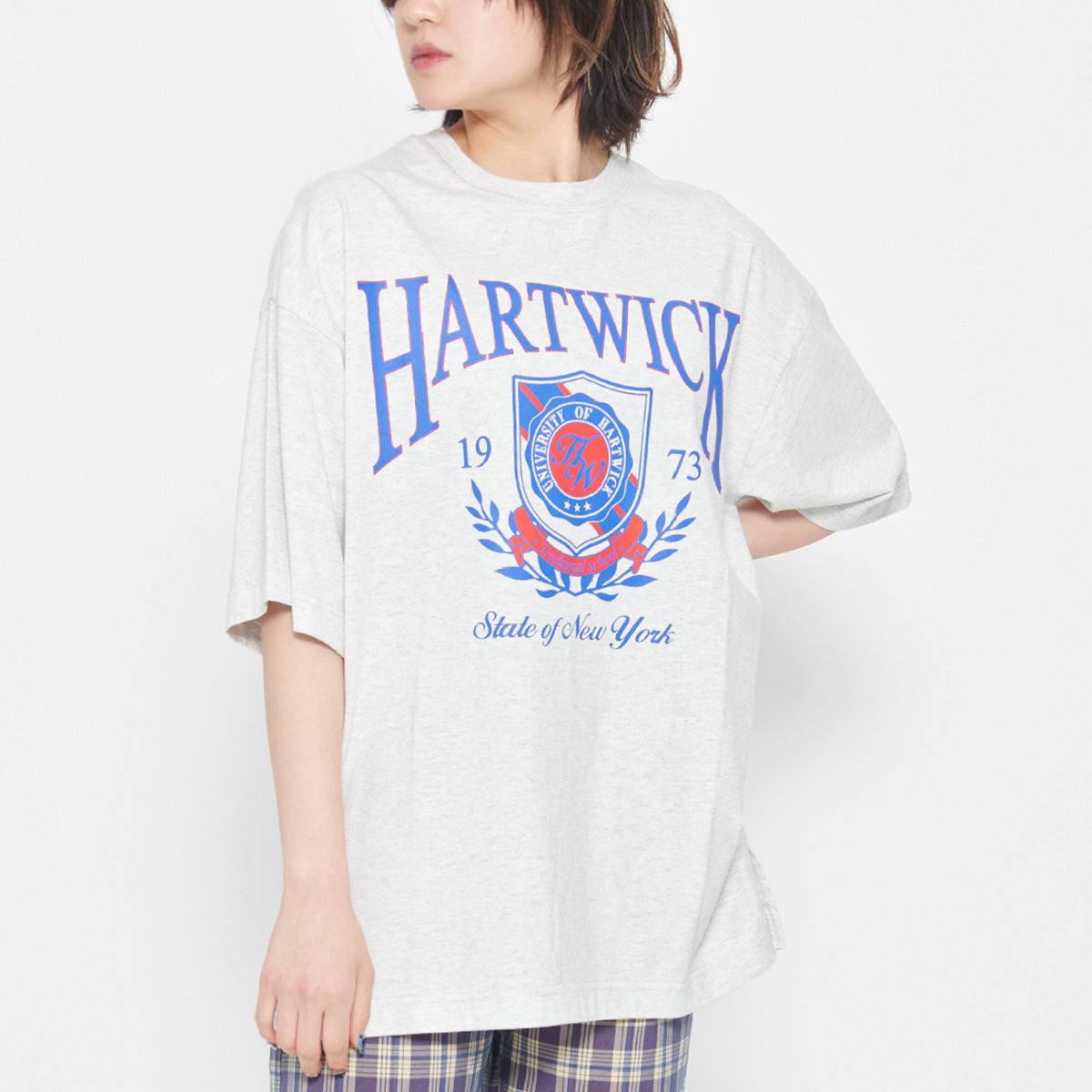スピリトーゾ Spiritoso HARTWICK カレッジロゴTシャツ