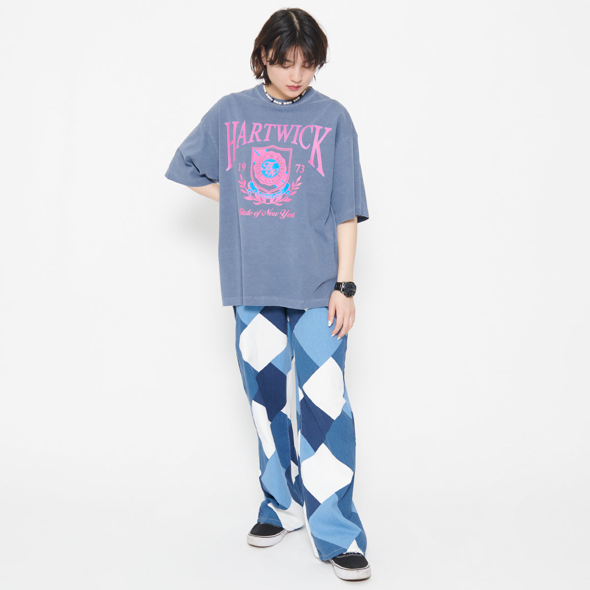 スピリトーゾ Spiritoso HARTWICK カレッジロゴTシャツ