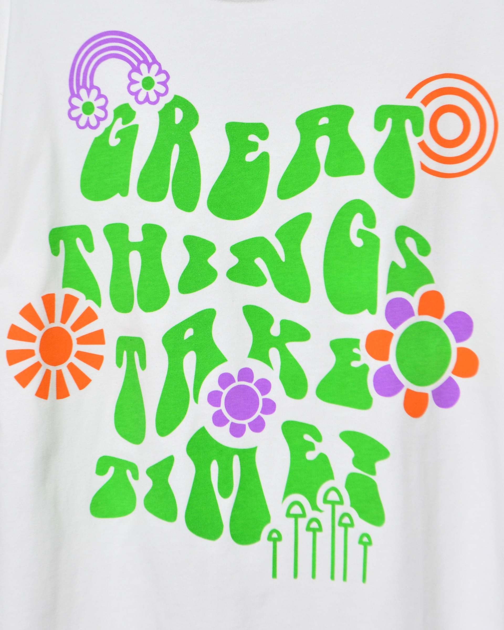 スピリトーゾ Spiritoso レトロヒッピービッグシルエットTシャツ