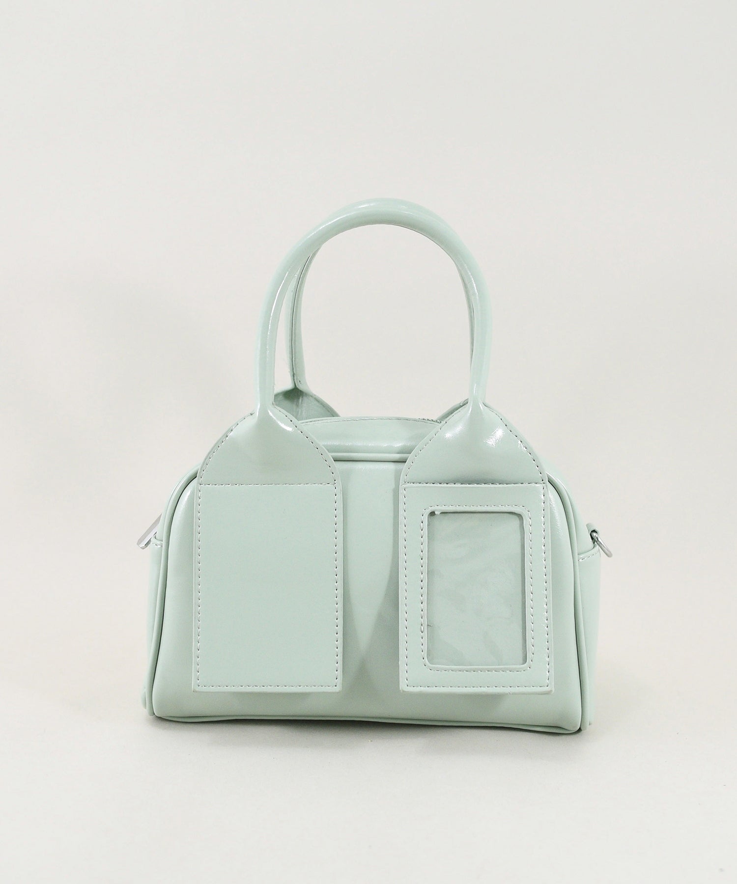 スタイロ styiro カードポケットボストントート/ショルダーバッグ (ライトグリーン) ライトグリーン