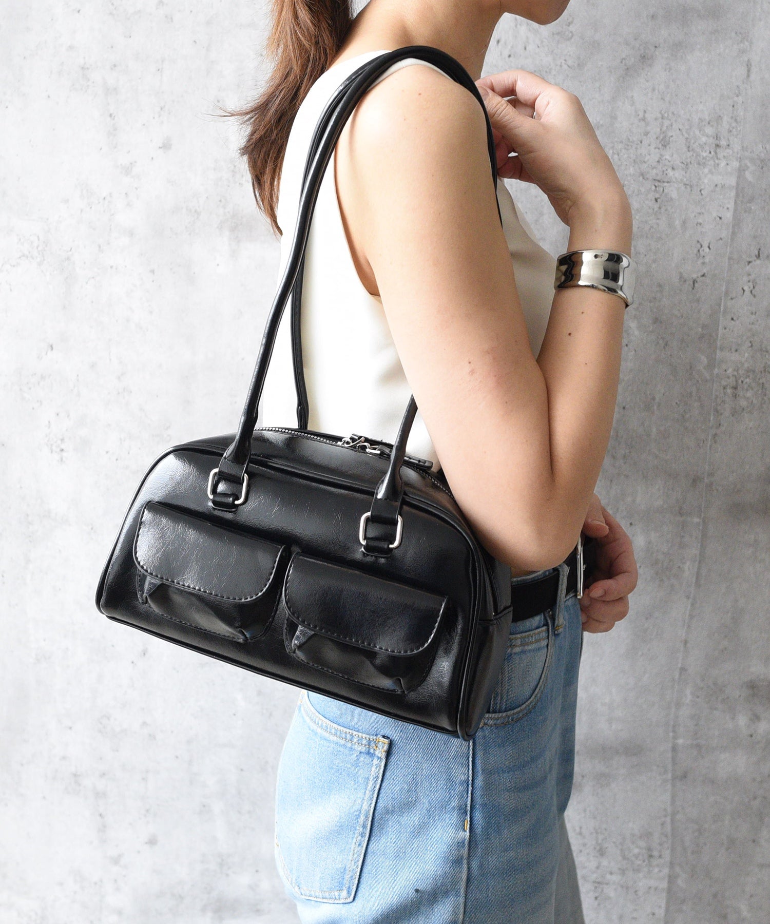 極美品・希少 ブルガリ 2way ボストンバッグ ロゴマニア Wポケット 黒 楽天市場】【バッグ】BVLGARI ブルガリ ロゴマニア ハンドバッグ ミニ