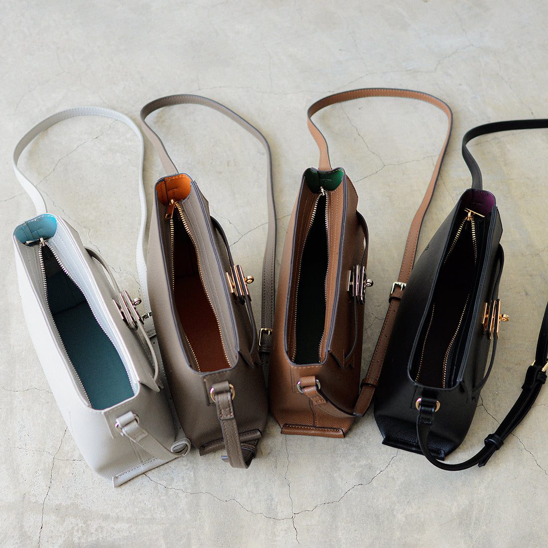 Styro Belt Clasp Shoulder Bag