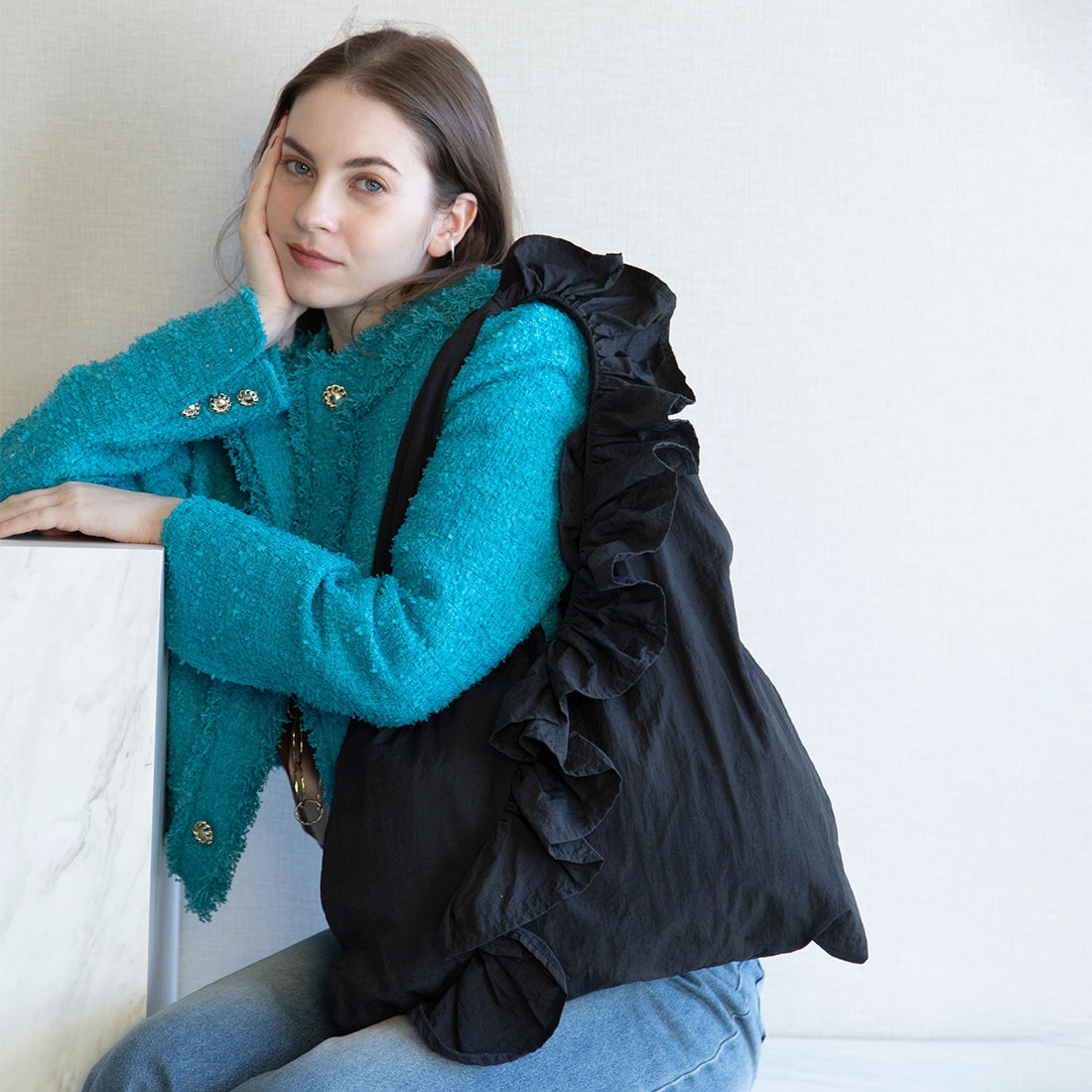 Styro Frill Cache-Coeur Bag