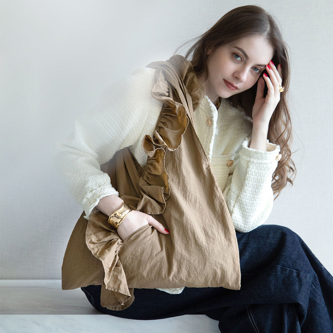 Styro Frill Cache-Coeur Bag