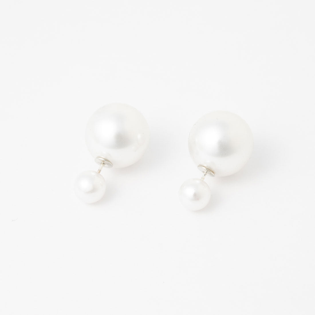 スタイロ styiro 2way 金属アレルギー対応 ダブルパールキャッチピアス