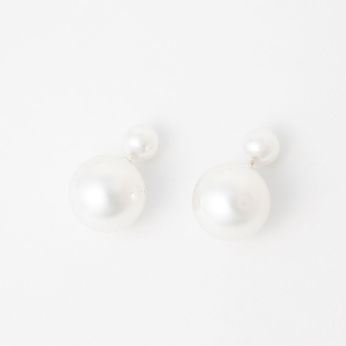 スタイロ styiro 2way 金属アレルギー対応 ダブルパールキャッチピアス