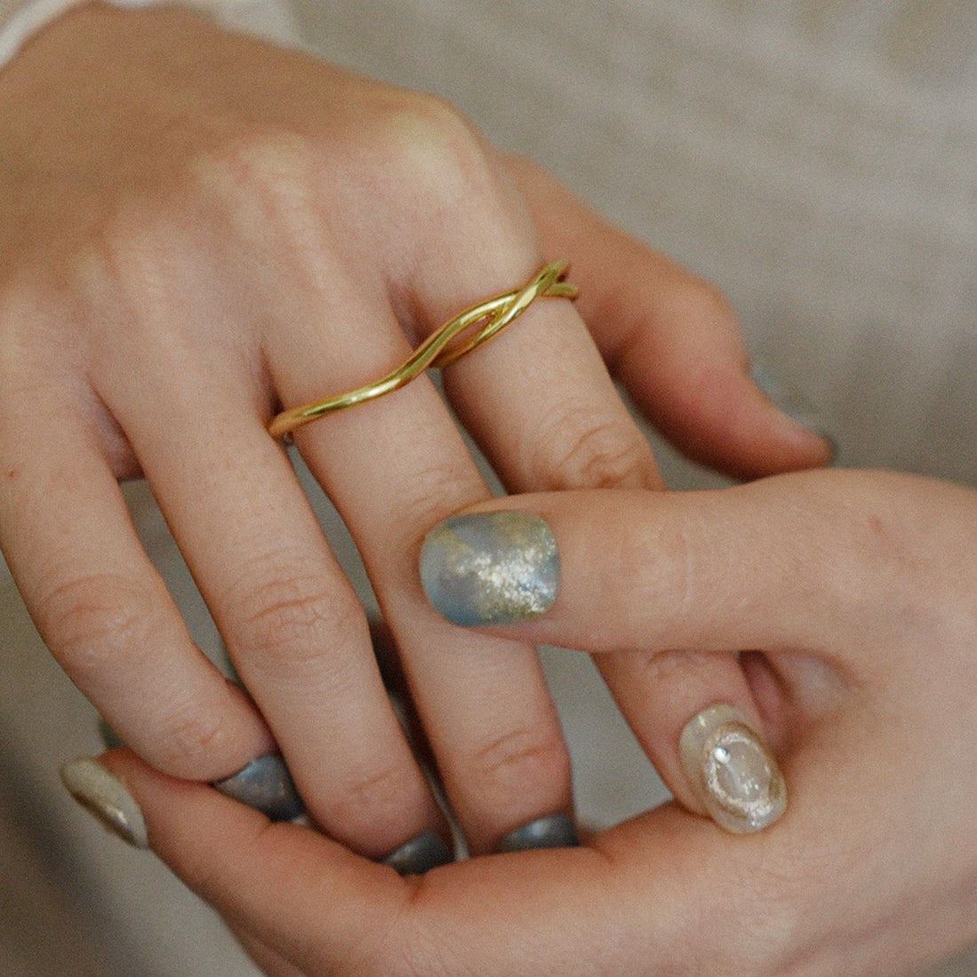 スタイロ styiro 鎳免費 雙金屬戒指