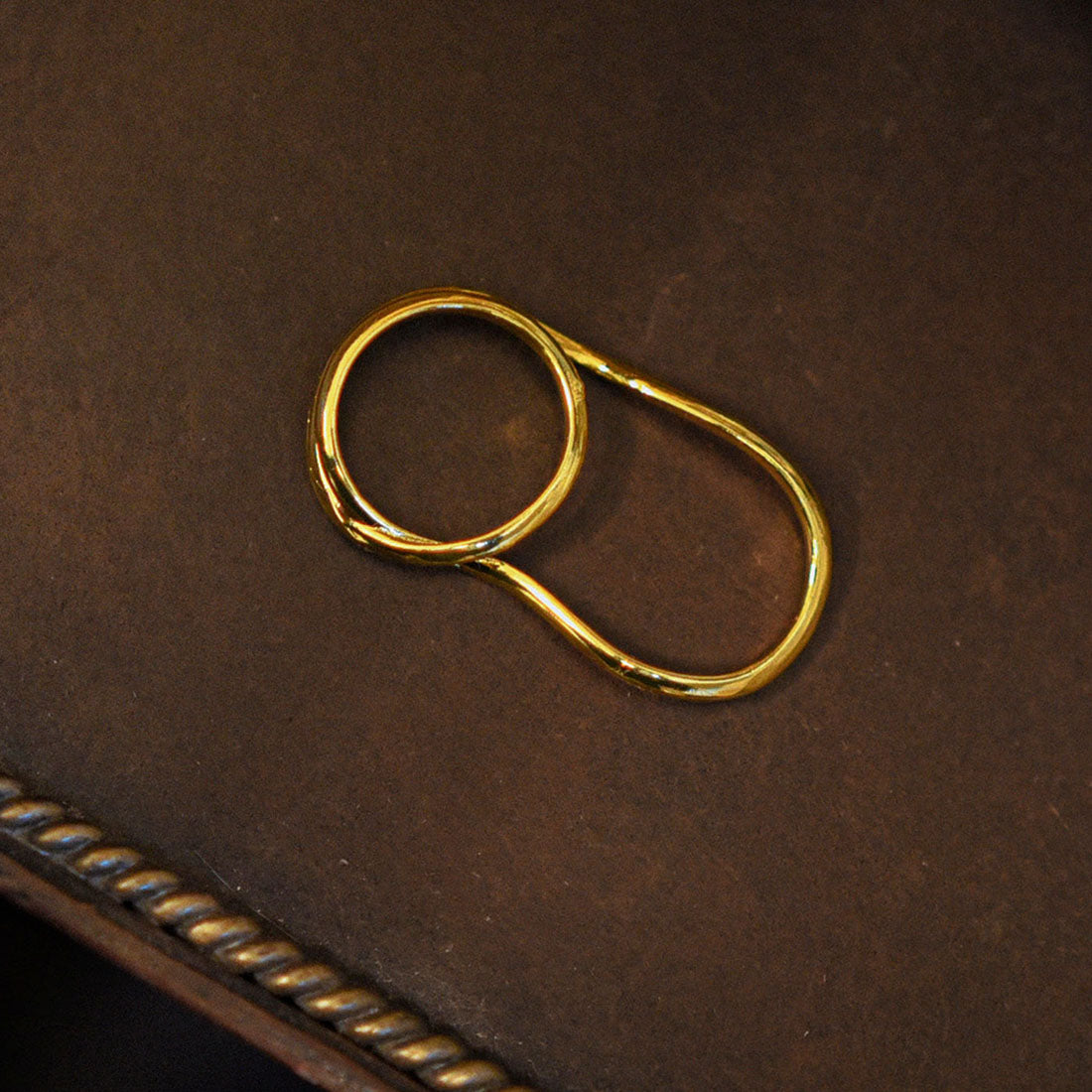 スタイロ styiro 鎳免費 雙金屬戒指