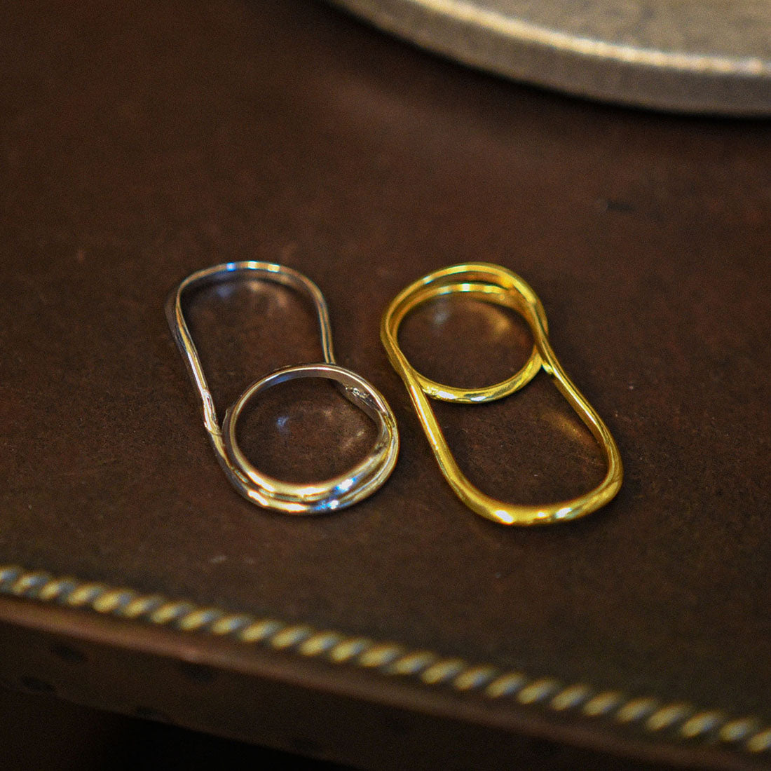 スタイロ styiro 鎳免費 雙金屬戒指