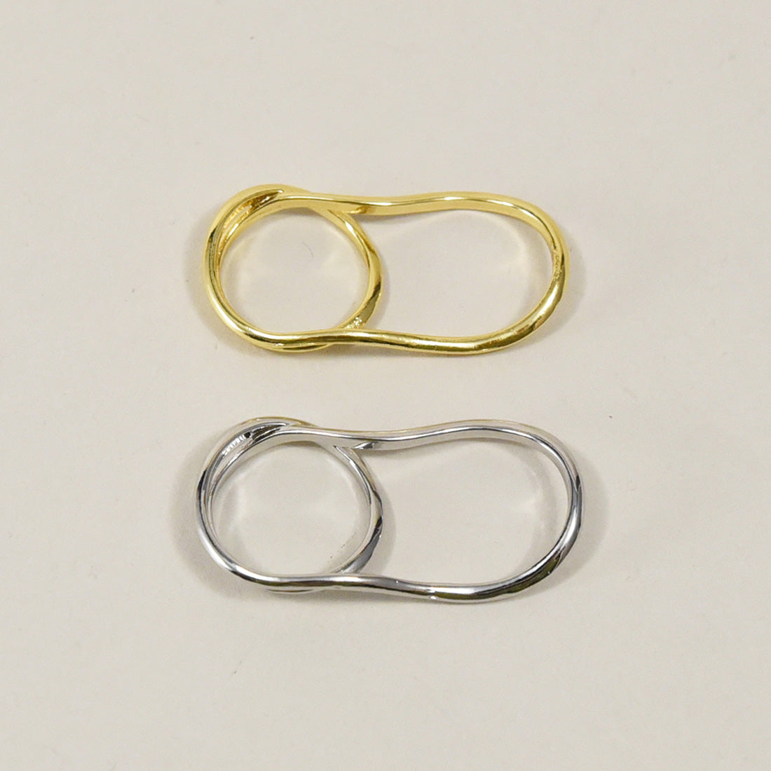 スタイロ styiro 鎳免費 雙金屬戒指