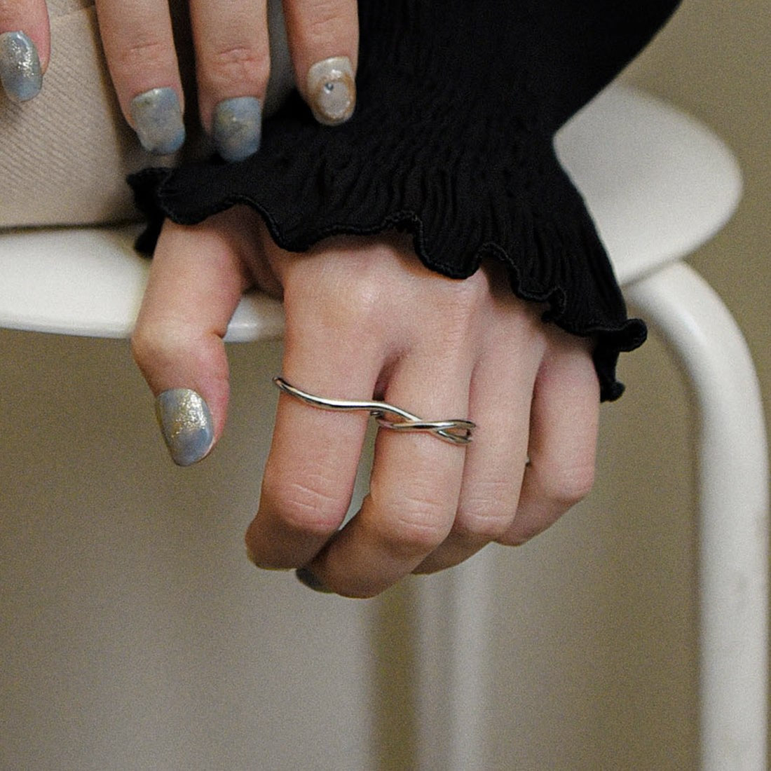 スタイロ styiro 鎳免費 雙金屬戒指